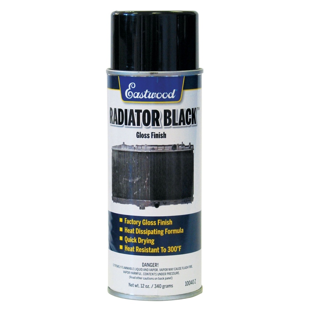 [1241881-1717831] Eastwood Radiator Black High Temperature Paint (Gloss Black)
