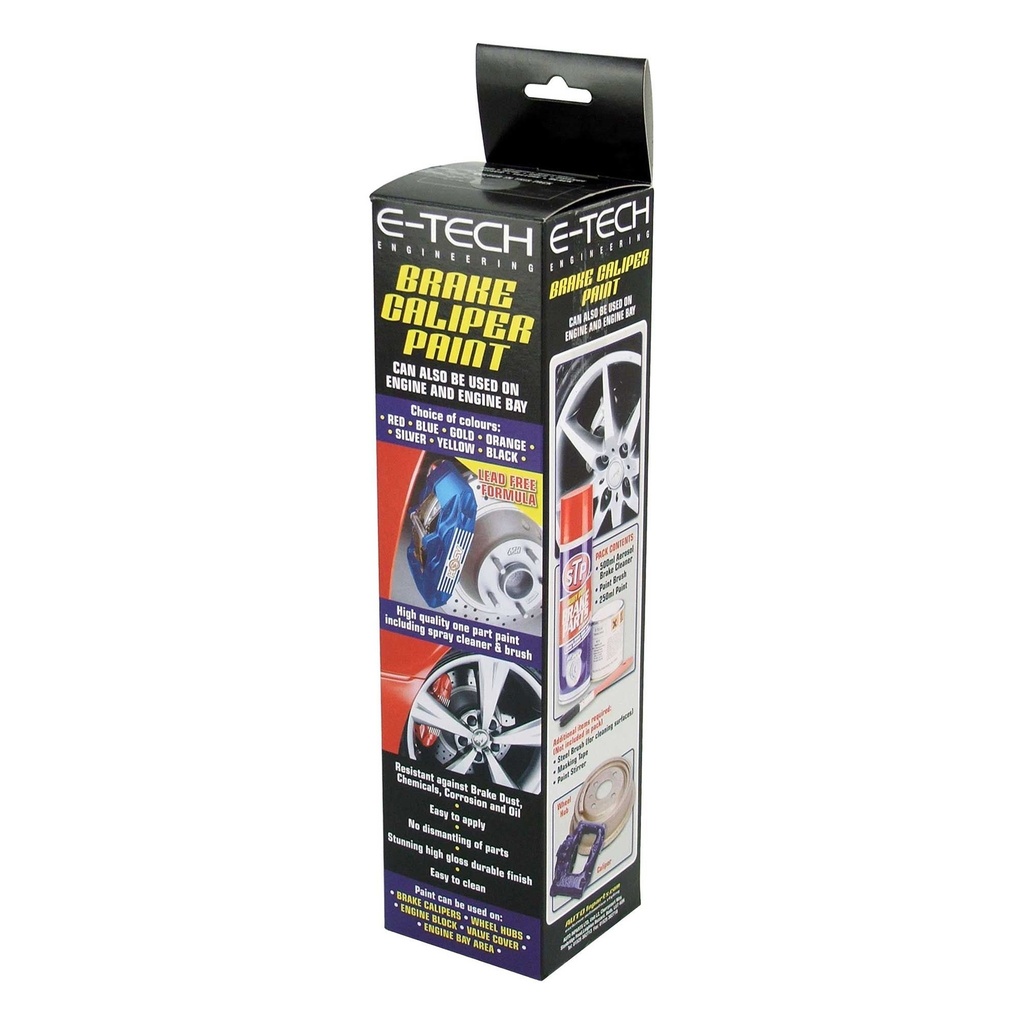 E-Tech Engineering Brake Caliper And Engine Bay Paint