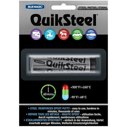 Quiksteel Steel Reinforced Repair Putty