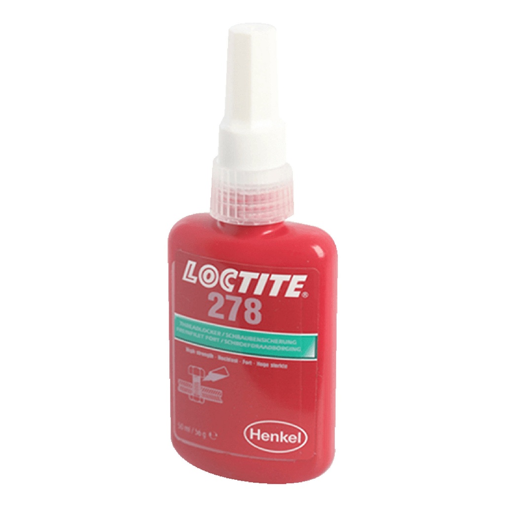Loctite 278 High Strength, High Temperature, Oil Resistant Thread Locker