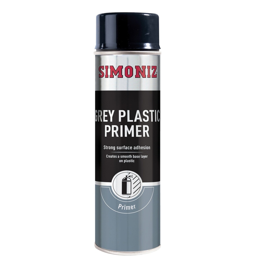 [HONSIMP08D] Simoniz Grey Plastic Primer Spray Paint