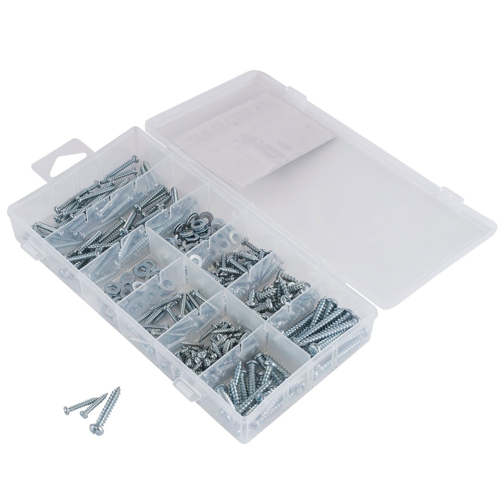 [DLPSAT112] Pitking Products Screw & Washer Assortment - 347 Piece