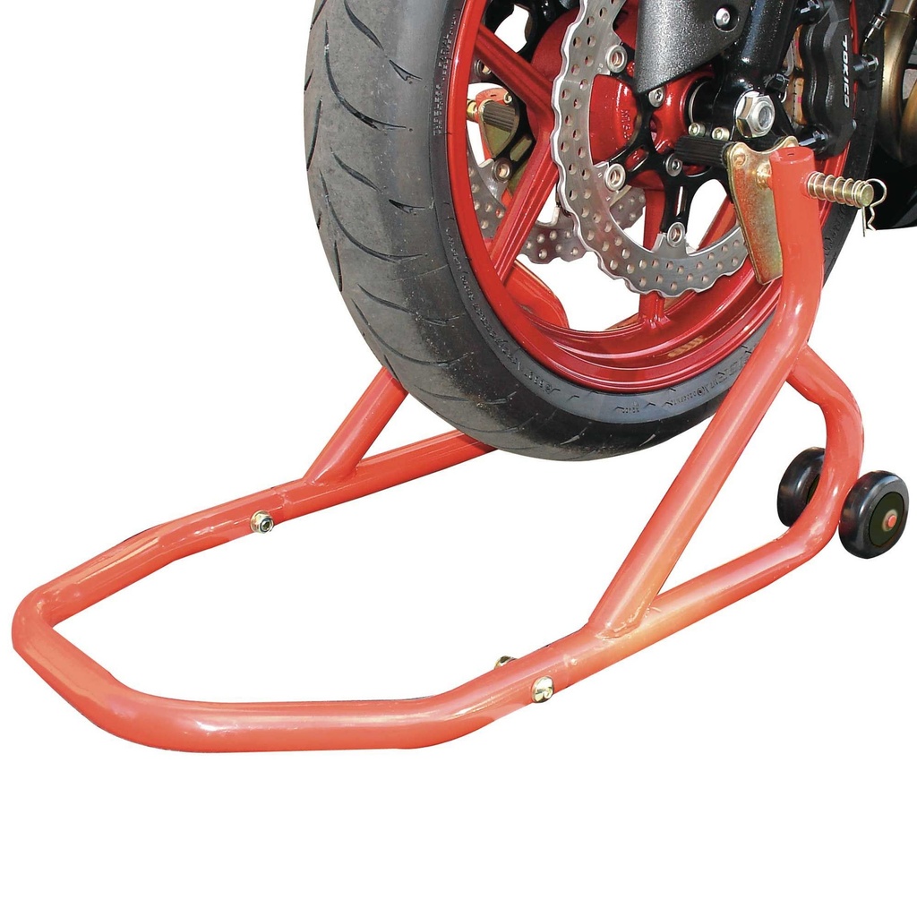 BikeTek Universal Fit Motorcycle Front Paddock Stand
