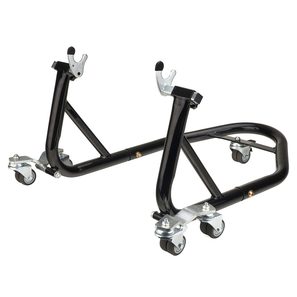 Warrior Universal 360 Degree Moving Rear Motorcycle Paddock Stand