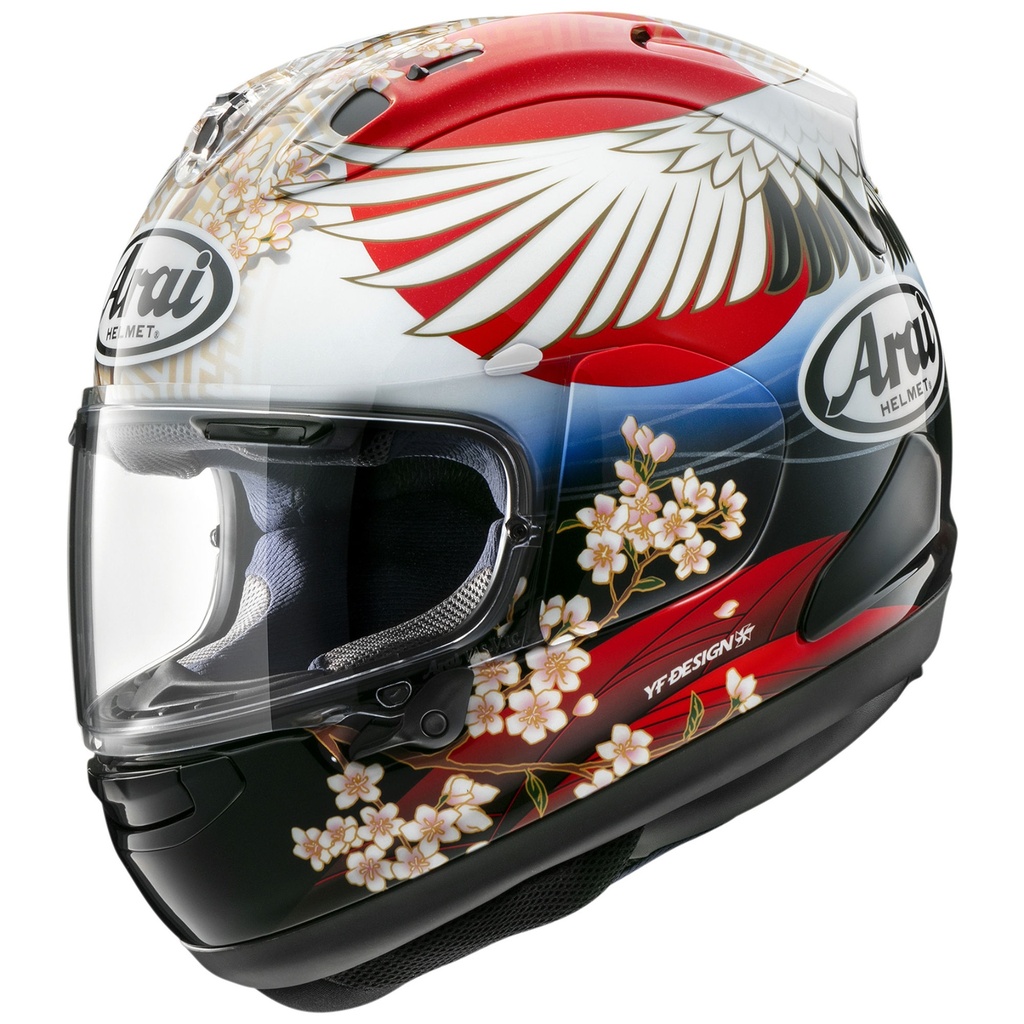 [5001898-3862349] Arai RX-7V Evo Tsubasa Replica Motorcycle Helmet (M (57-58cm))