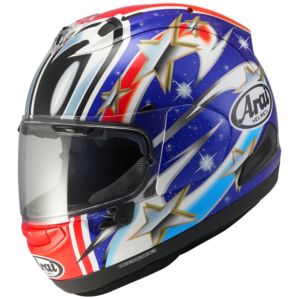[5001899-3862346] Arai RX-7V Evo Nakano Replica Motorcycle Helmet (M (57-58cm))