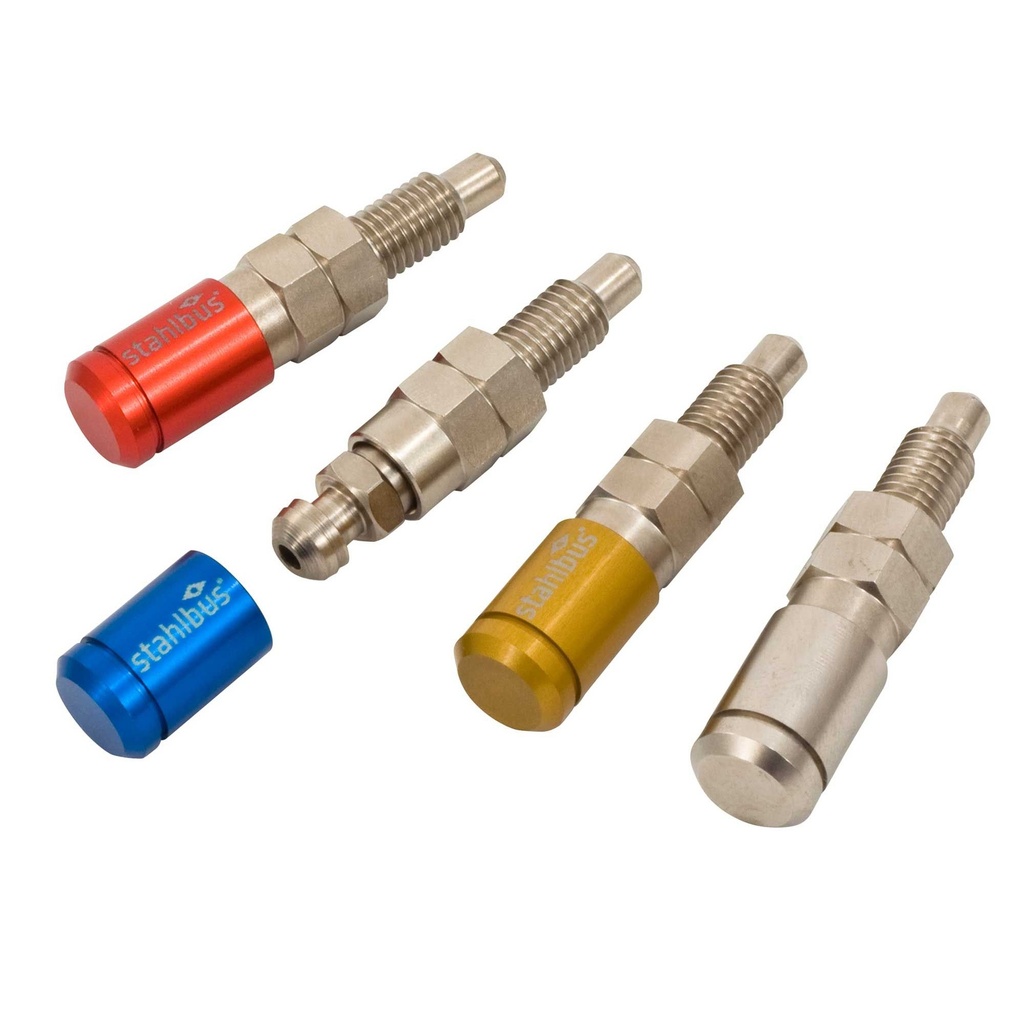 [245978-1827305] Stahlbus Speed Bleeder Valve (Stahlbus, Single (Without Cap), M10 x 1.25mm, 16mm)