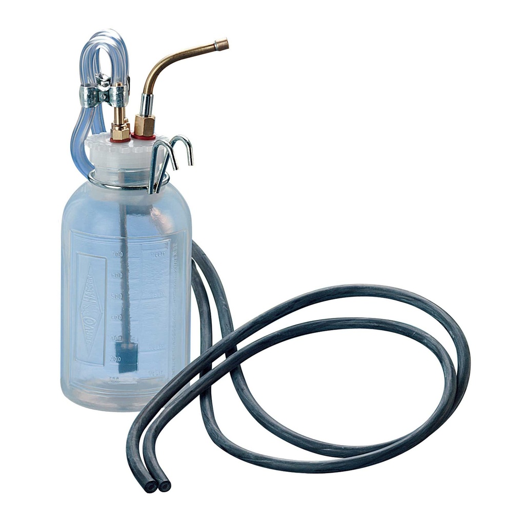 Pitking Products Twin Hose Brake Bleeder Bottle