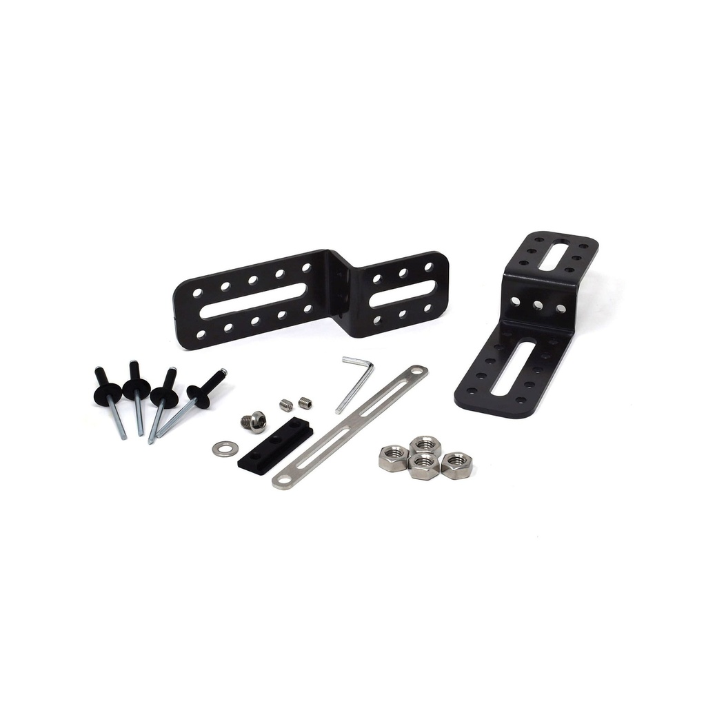 [370059-1604266] Lazer Lamps Bumper Beam Mounting Bracket Kit (-08 Male To 1/4 Inch NPT)