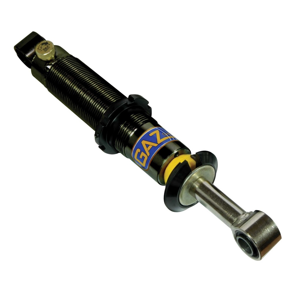 [551486-1823701] GAZ Shocks GP Adjustable Coilover Dampers (2 Inch (2.25 Inch ID Spring), Metalastic, 12mm Diameter, 9 - 7 Inch, Spherical Bearing)