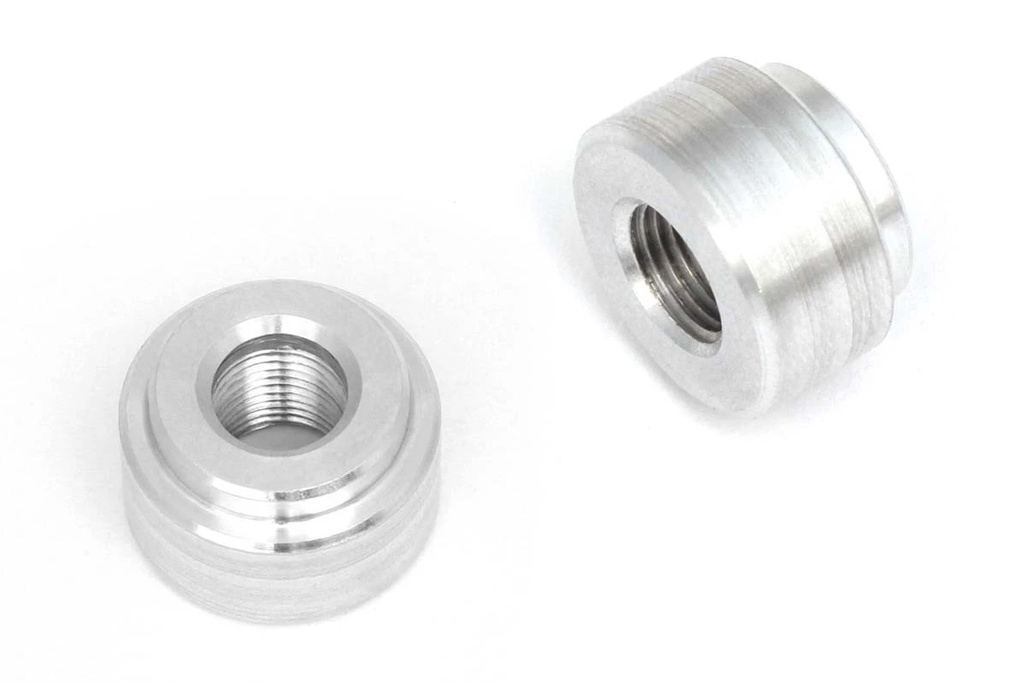 Weld Fitting 1/8 NPT - 27 TPI - 6061 Aluminium Size: 20.4mm x 13mm