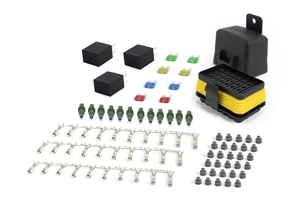 Haltech Waterproof Mini Fuse Relay Box