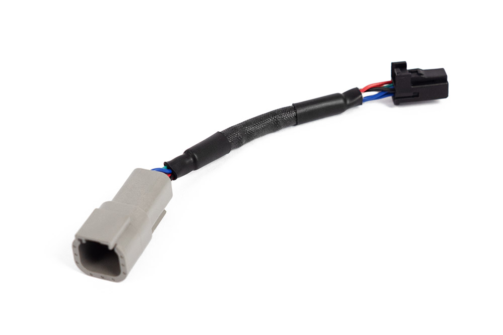 Haltech CAN Ada Cable DTM-4 F to 8 pin Black Tyco 75mm (3")