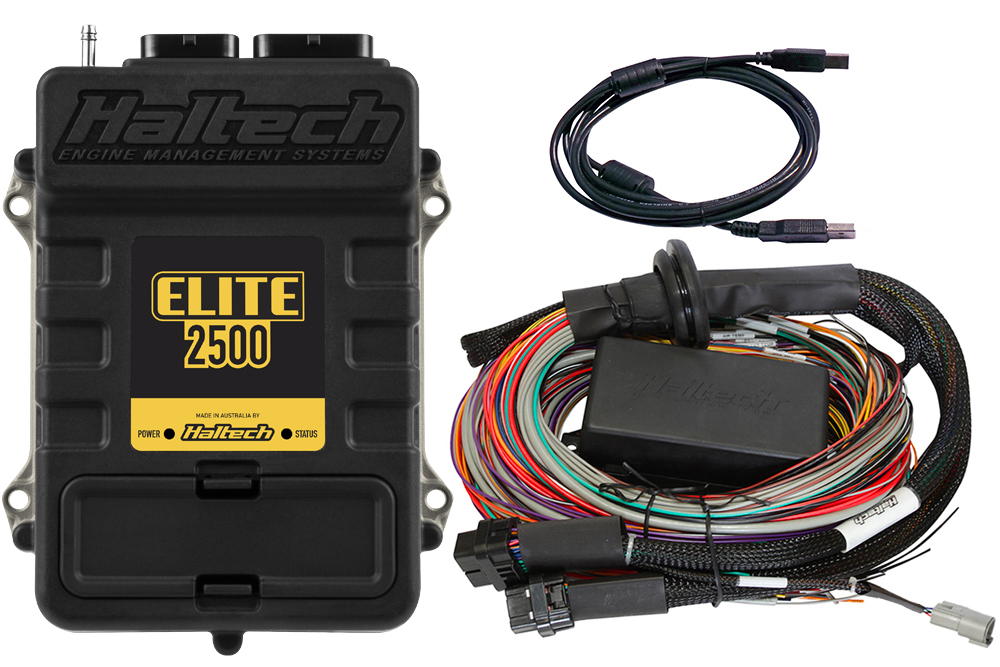 Elite 2500 + Premium Uni Wire-in Harness Kit 2.5m (8) Length: 2.5m (8)