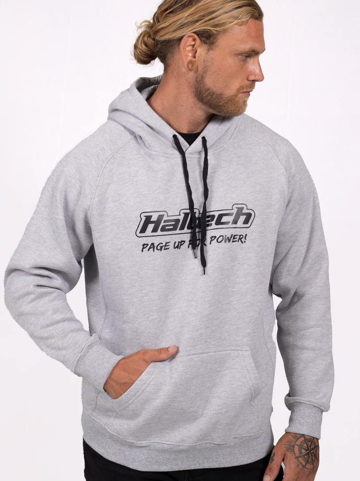 Haltech Classic Hoodie - Grey 4XL Size: 4XL