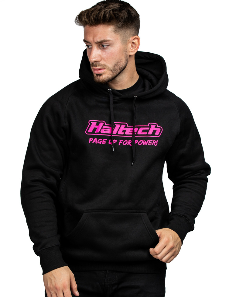Haltech Classic Hoodie - Black Pink XS Size: XS