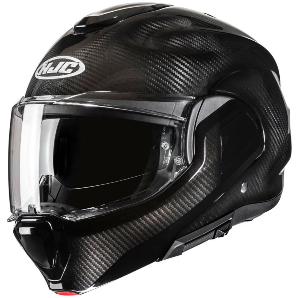 [5001876-3858303] HJC F100 Carbon Plain Motorcycle Helmet (M (57-58cm))