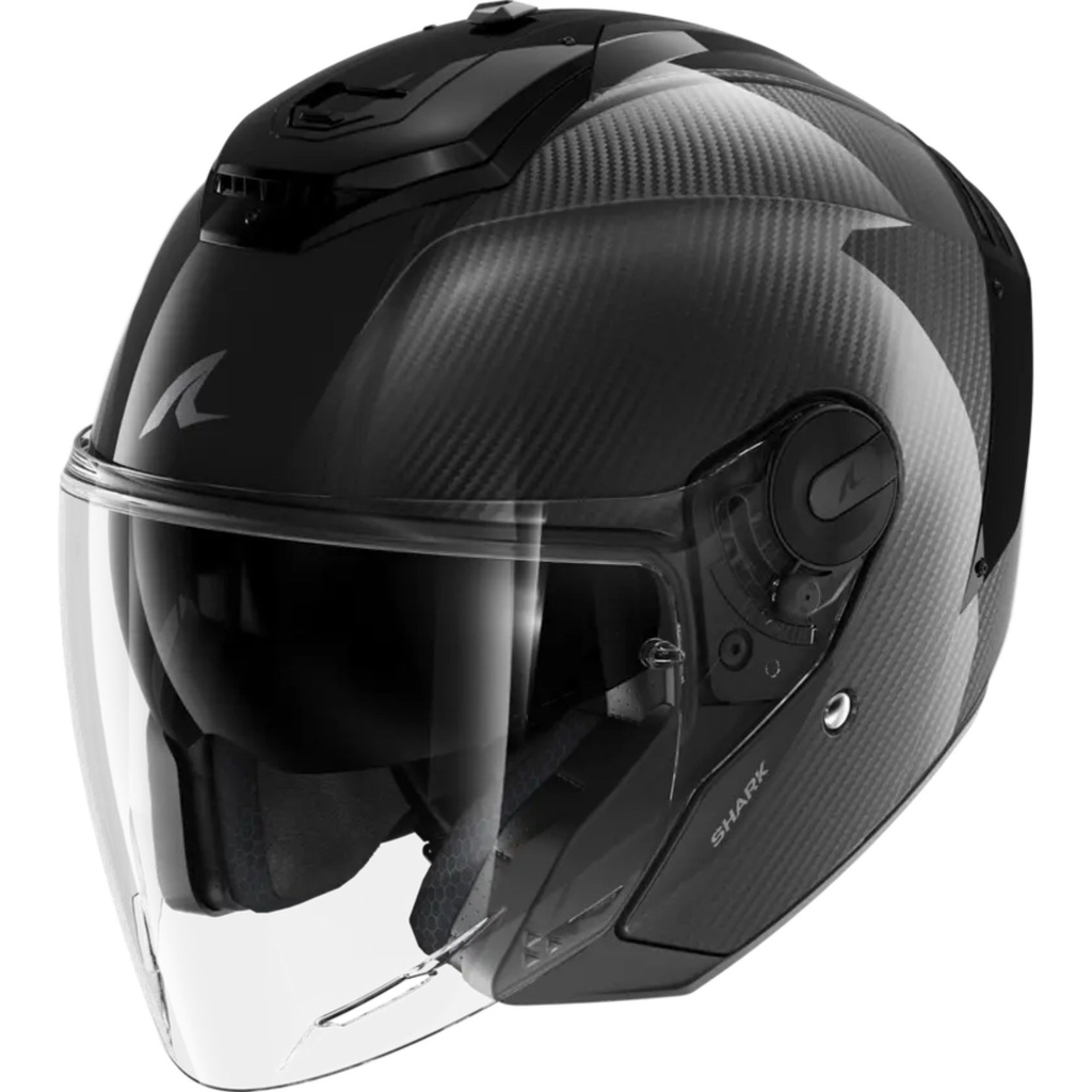 [5001864-3856615] Shark RS Jet Carbon Graphic Motorcycle Helmet (M (57-58cm))