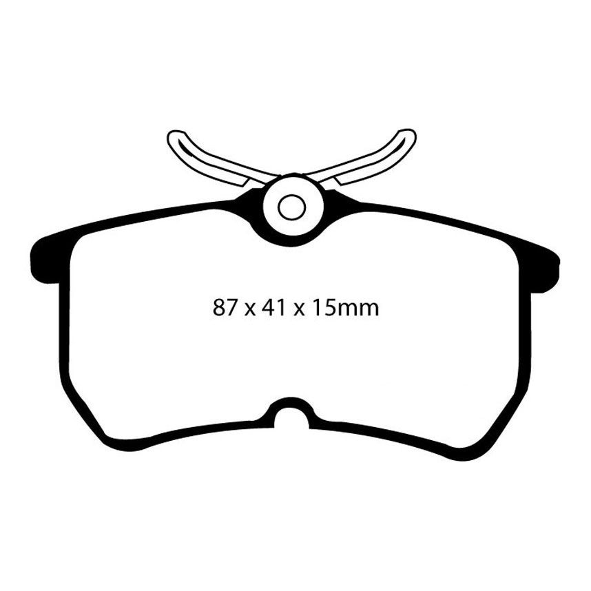 EBC Brakes Yellowstuff Performance Brake Pads