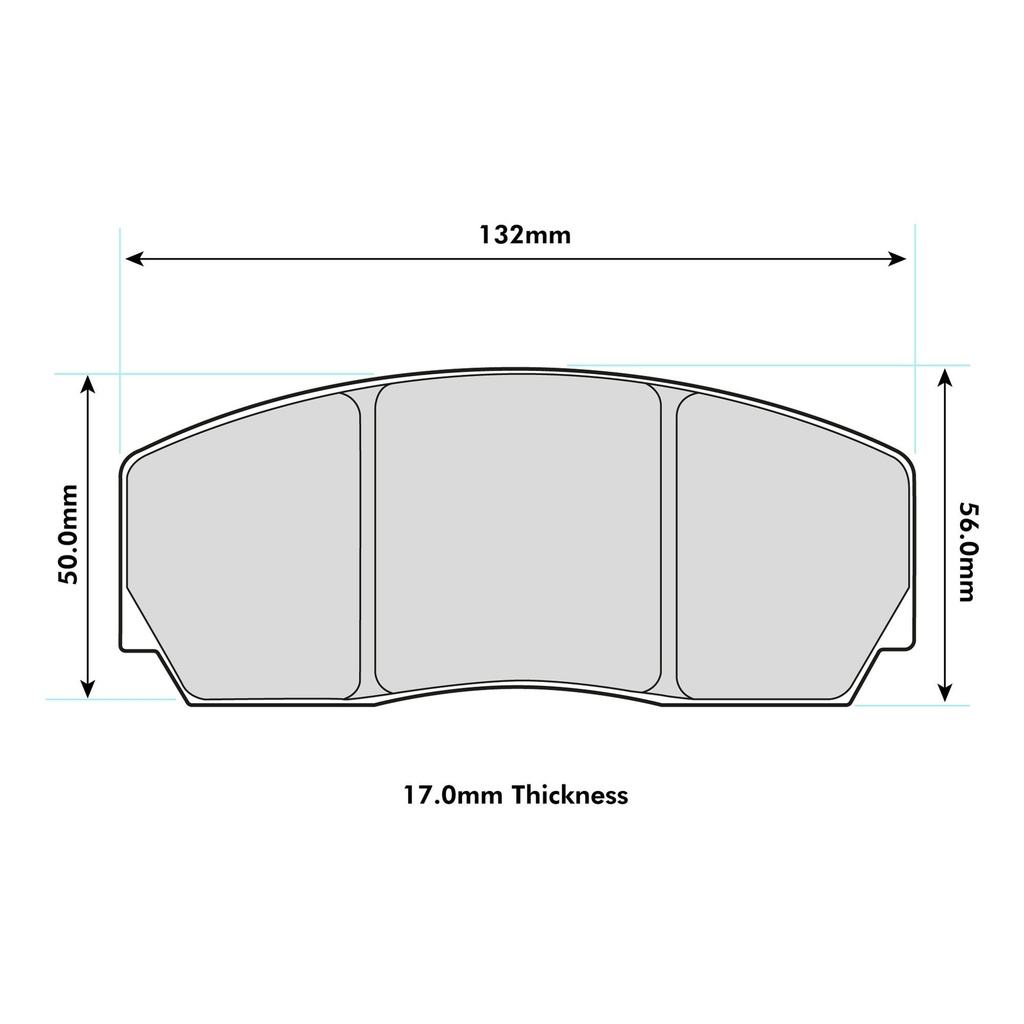 Ferodo DS3000 Brake Pads To Fit AP Racing Various / OE Calipers