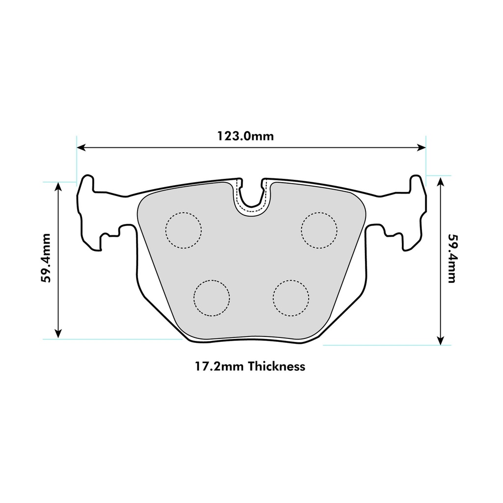 PBS Brakes ProTrack Brake Pads