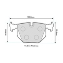 PBS Brakes ProTrack Brake Pads