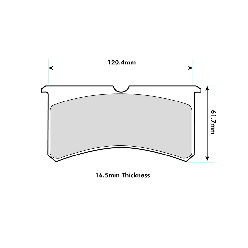 Wilwood BP-10 Brake Pads To Fit Wilwood Narrow Superlite 4 & 6 Piston Calipers