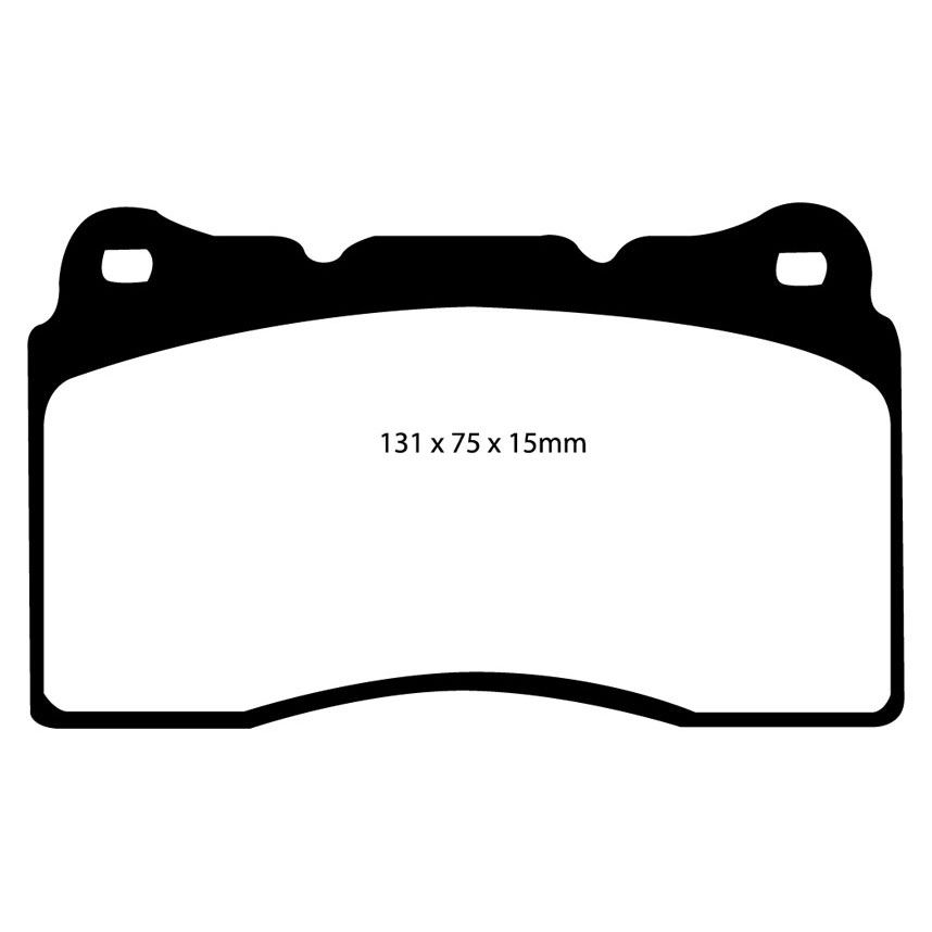 EBC Brakes Yellowstuff Performance Brake Pads