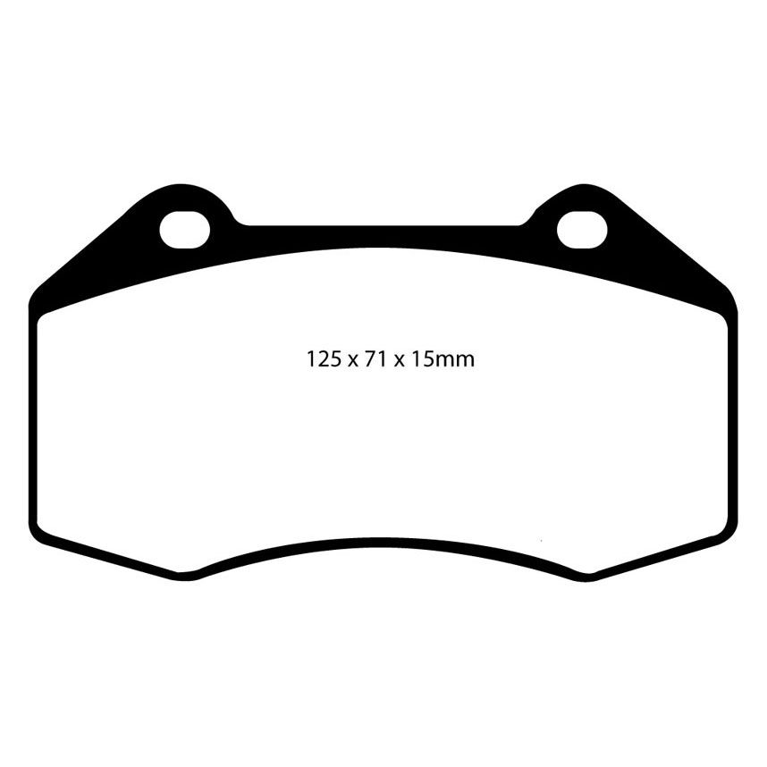 EBC Brakes Yellowstuff Performance Brake Pads