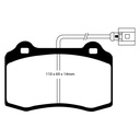EBC Brakes Yellowstuff Performance Brake Pads
