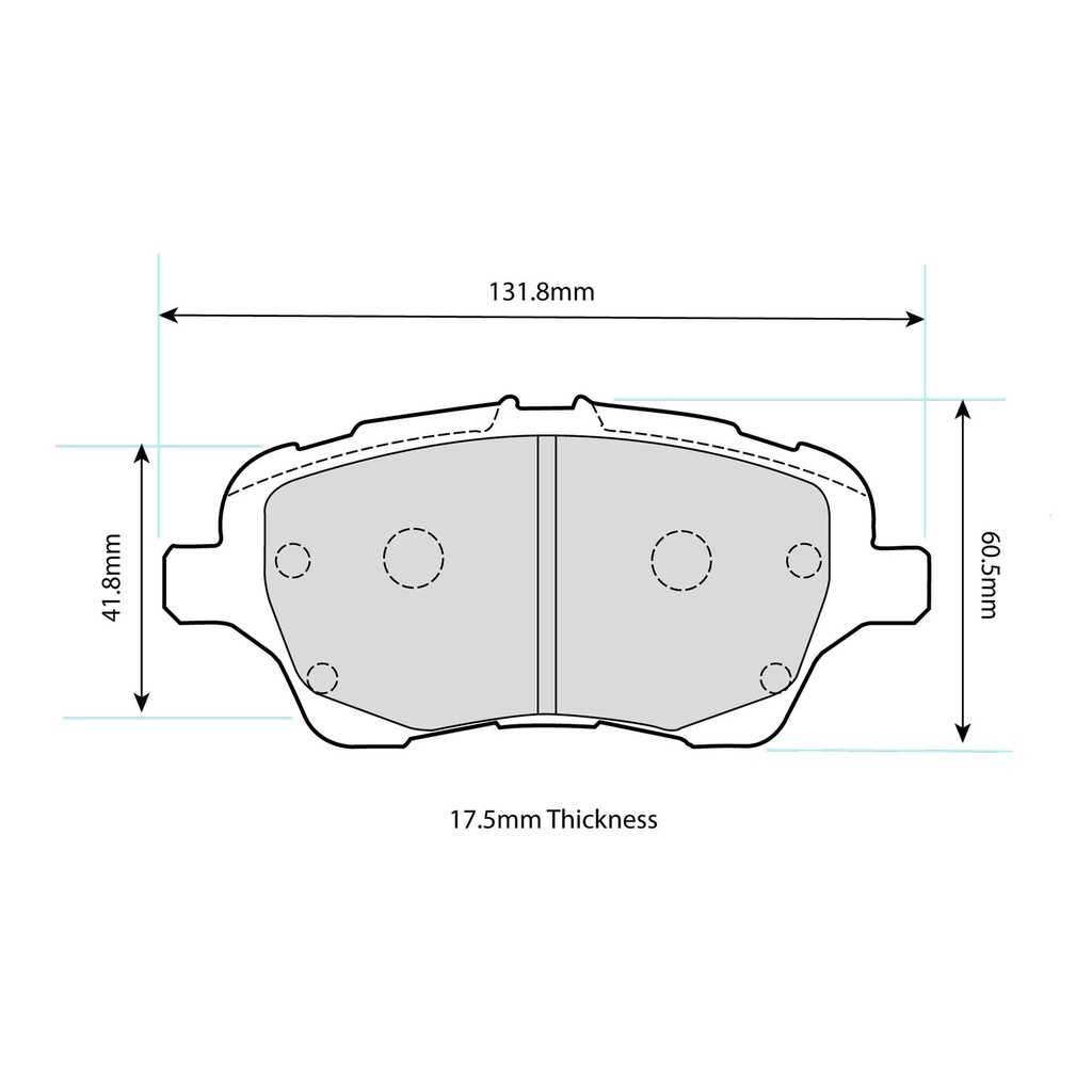 Mintex MRM1801 Brake Pads