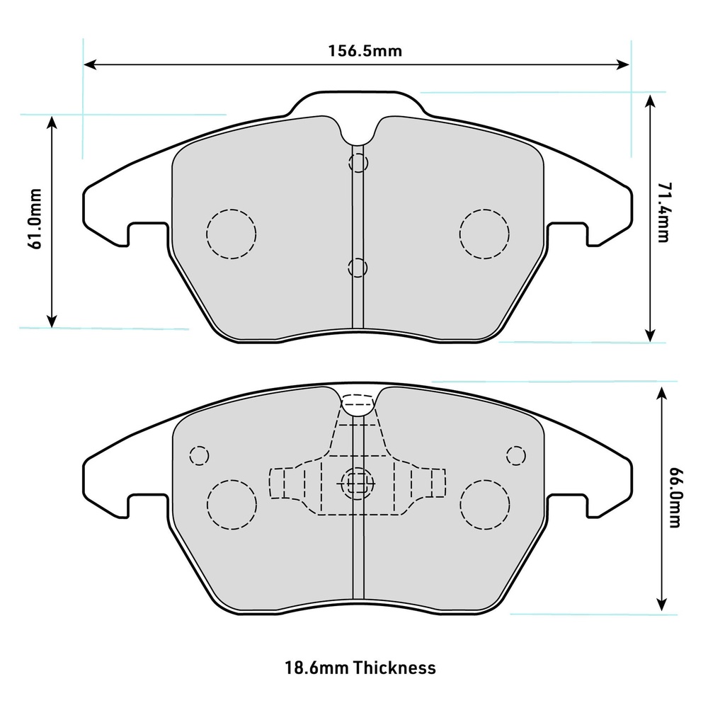 Mintex MRM1801 Brake Pads