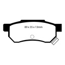 EBC Brakes Yellowstuff Performance Brake Pads