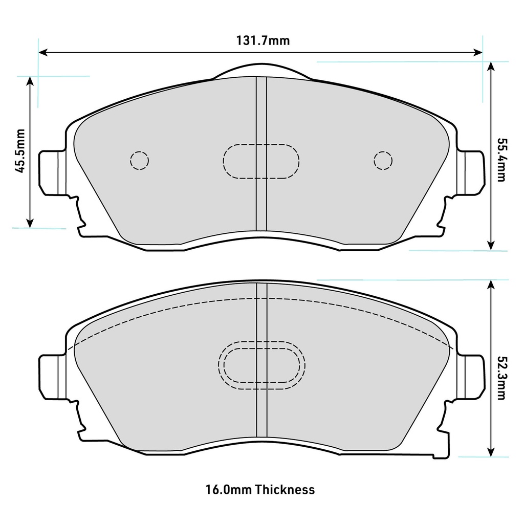 [FERFCP1424H] Ferodo DS2500 Brake Pads