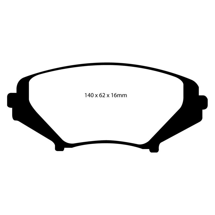 [EBCDP31665C] EBC Brakes Redstuff Performance Brake Pads