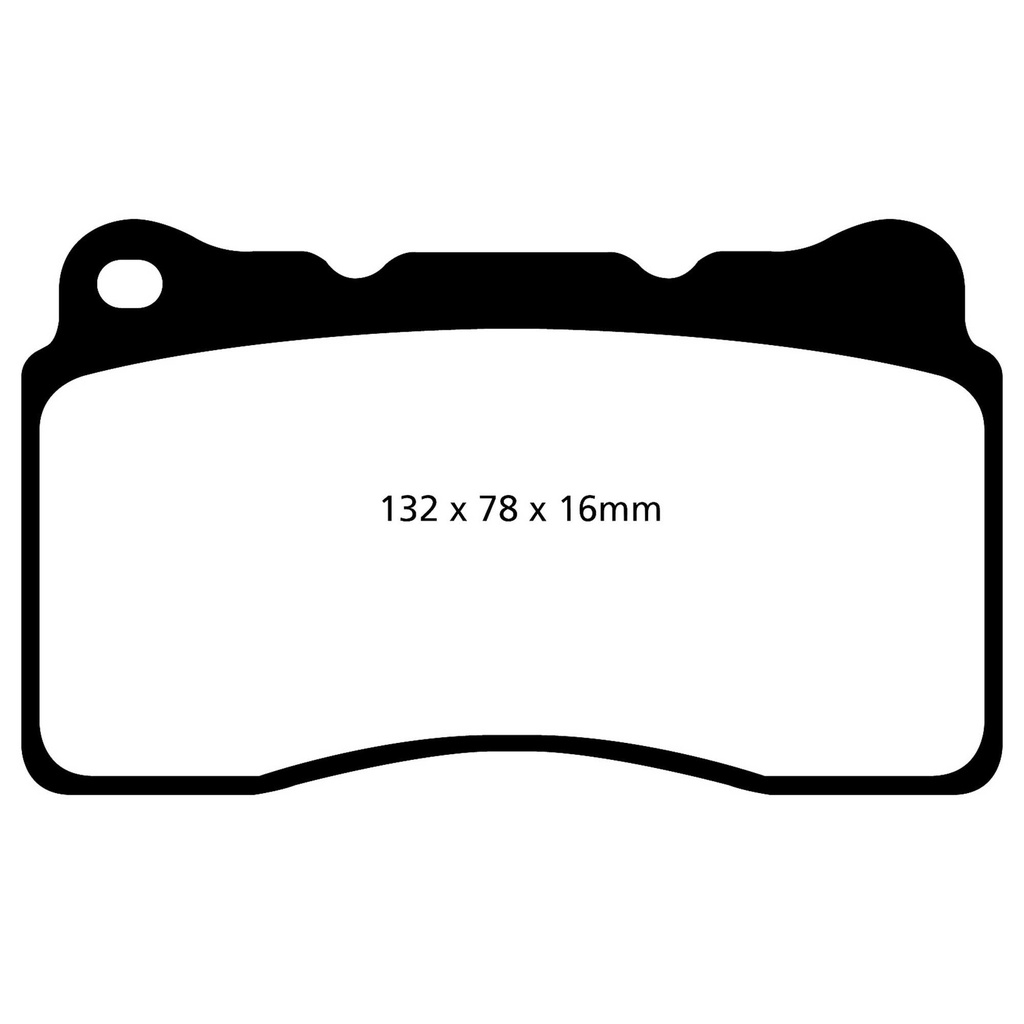 EBC Brakes Yellowstuff Performance Brake Pads