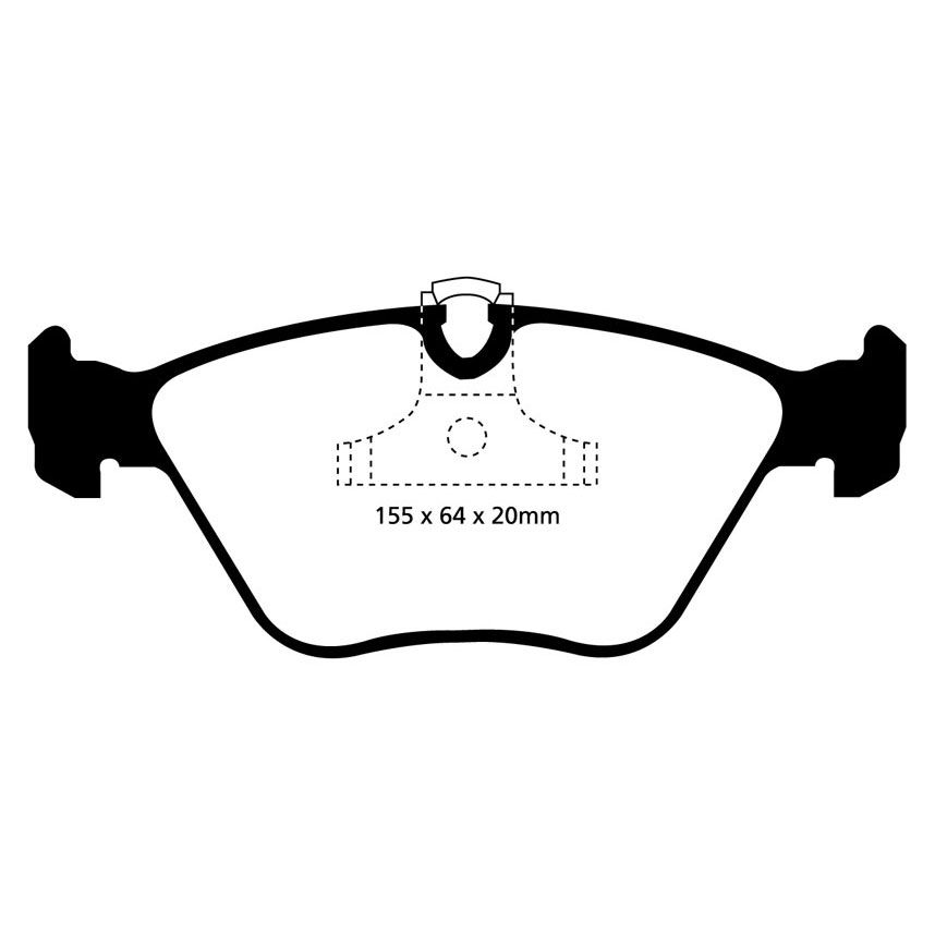 [EBCDP31552C] EBC Brakes Redstuff Performance Brake Pads