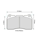 PBS Brakes ProRace Brake Pads