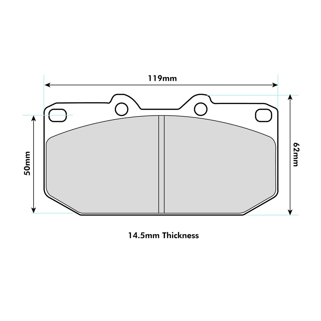 Mintex MRM1801 Brake Pads