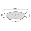 Ferodo DS2500 Brake Pads