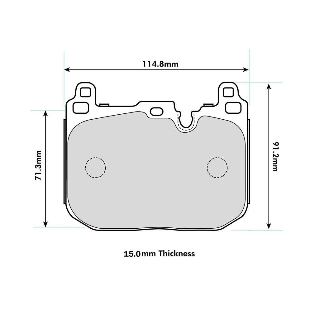 [MINMDB3804FR] Mintex MRM1801 Brake Pads