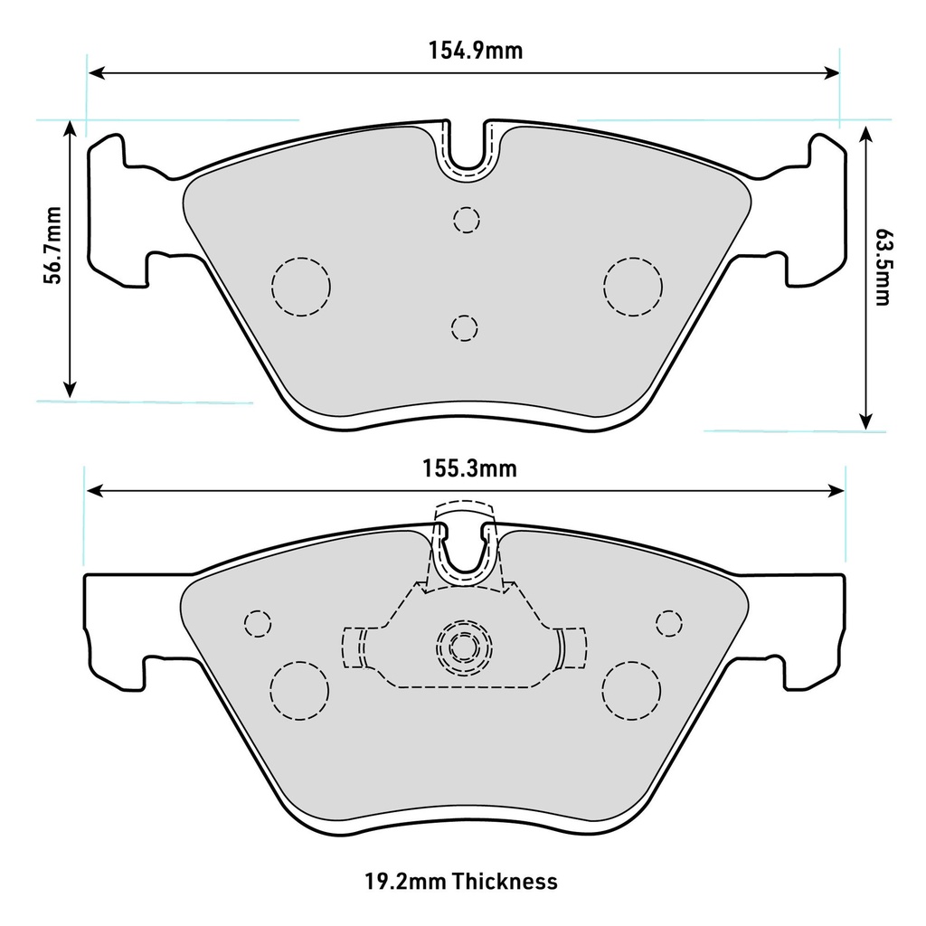 Mintex MRM1801 Brake Pads