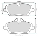 Mintex MRM1801 Brake Pads