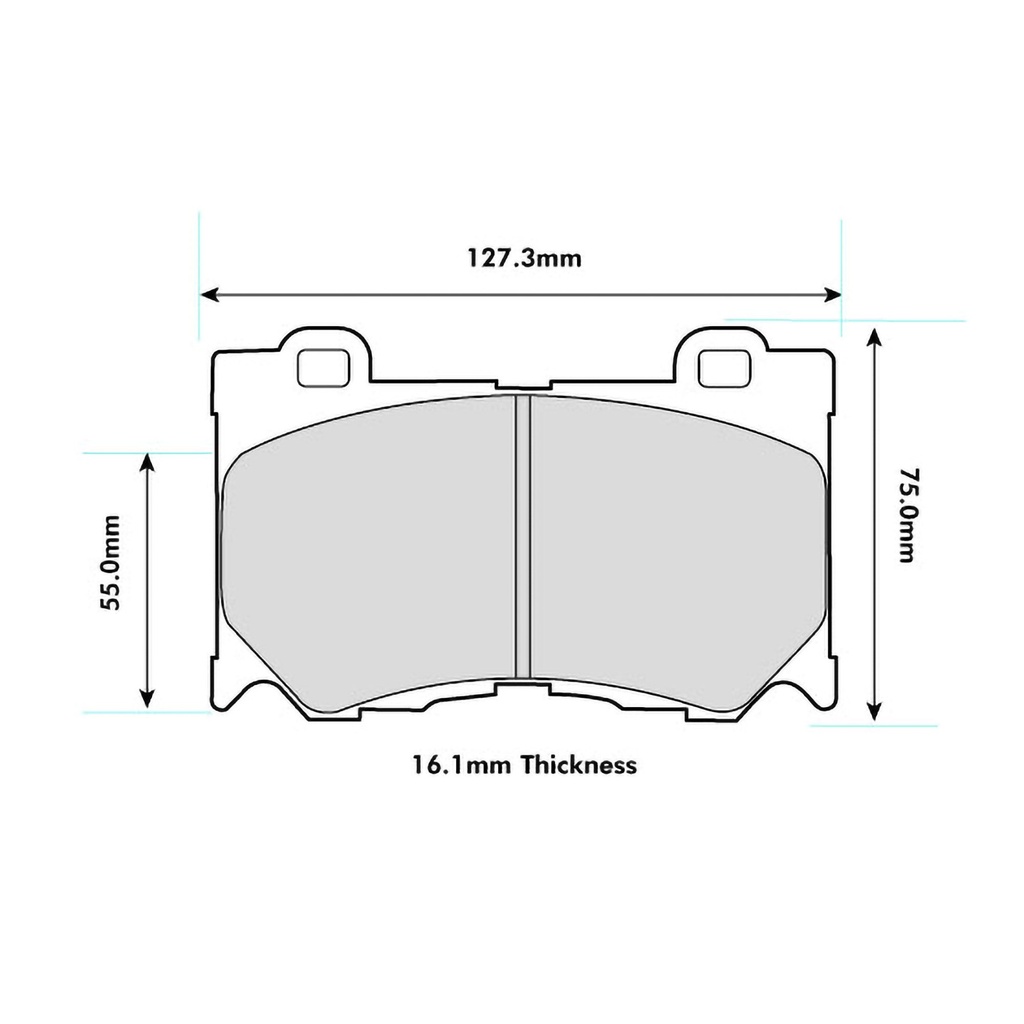 Mintex MRM1801 Brake Pads
