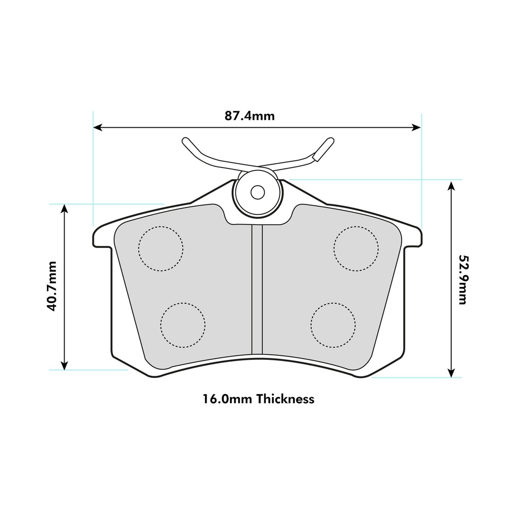 Mintex MRM1801 Brake Pads