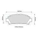 PBS Brakes ProRace Brake Pads
