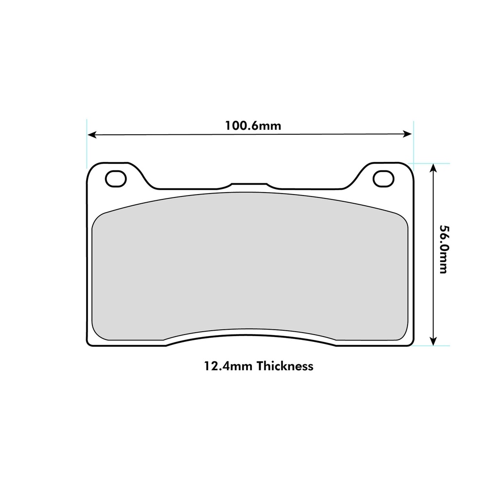 Wilwood BP-20 Brake Pads To Fit Wilwood Dynapro / Billet Dynalite Calipers