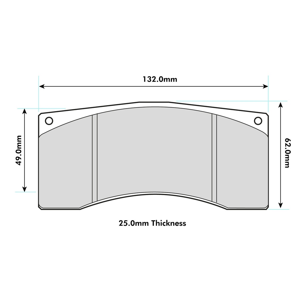 Ferodo DS3.12 (Thermally Treated) Brake Pads To Fit AP Racing/Brembo/OE Calipers