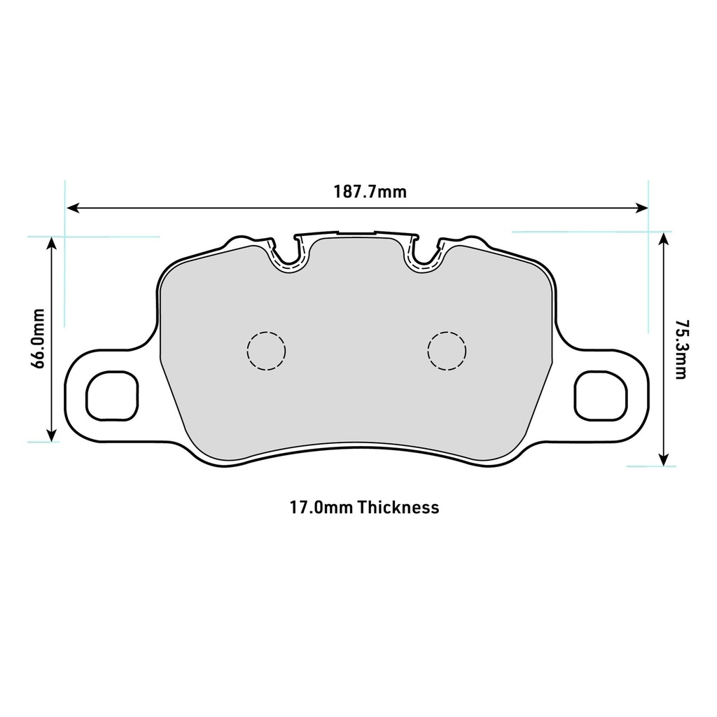 Ferodo DS3.12 (Thermally Treated) Brake Pads