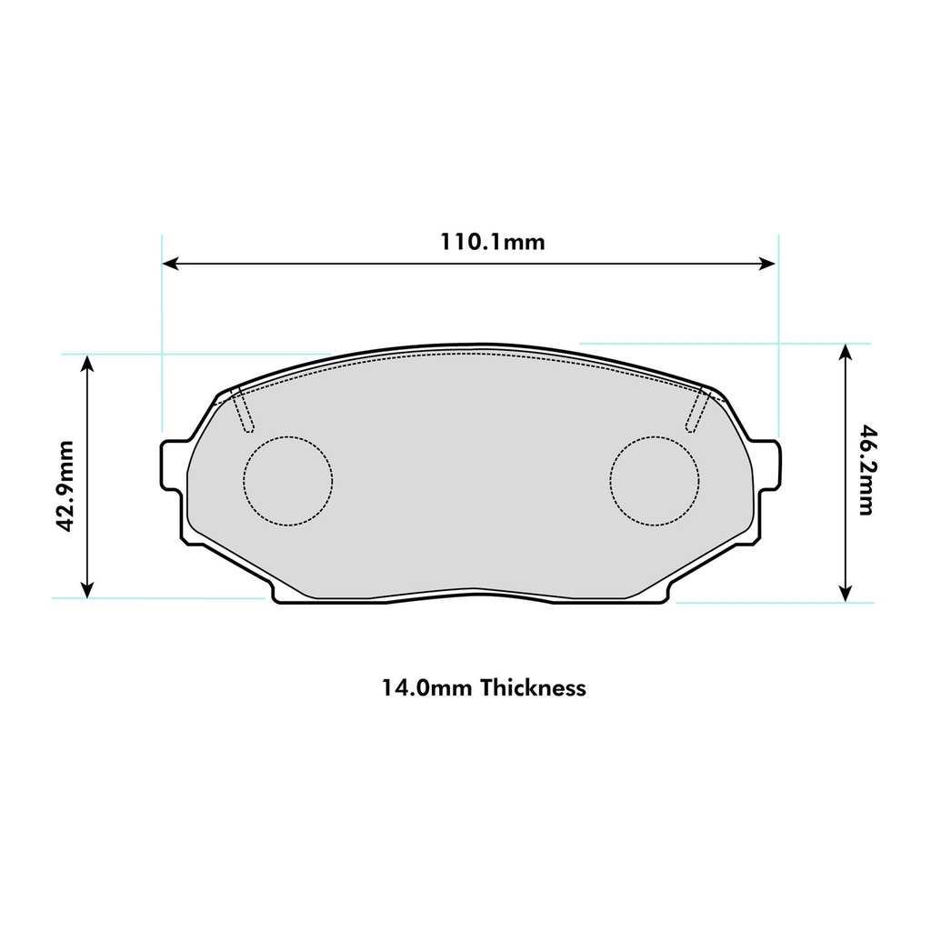 PBS Brakes ProTrack Brake Pads